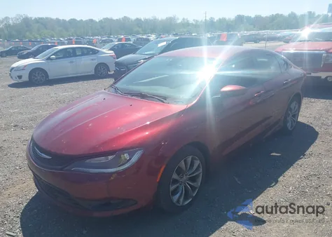 2015 Chrysler 200 S from USA, damaged, VIN 1C3CCCDG9FN618527